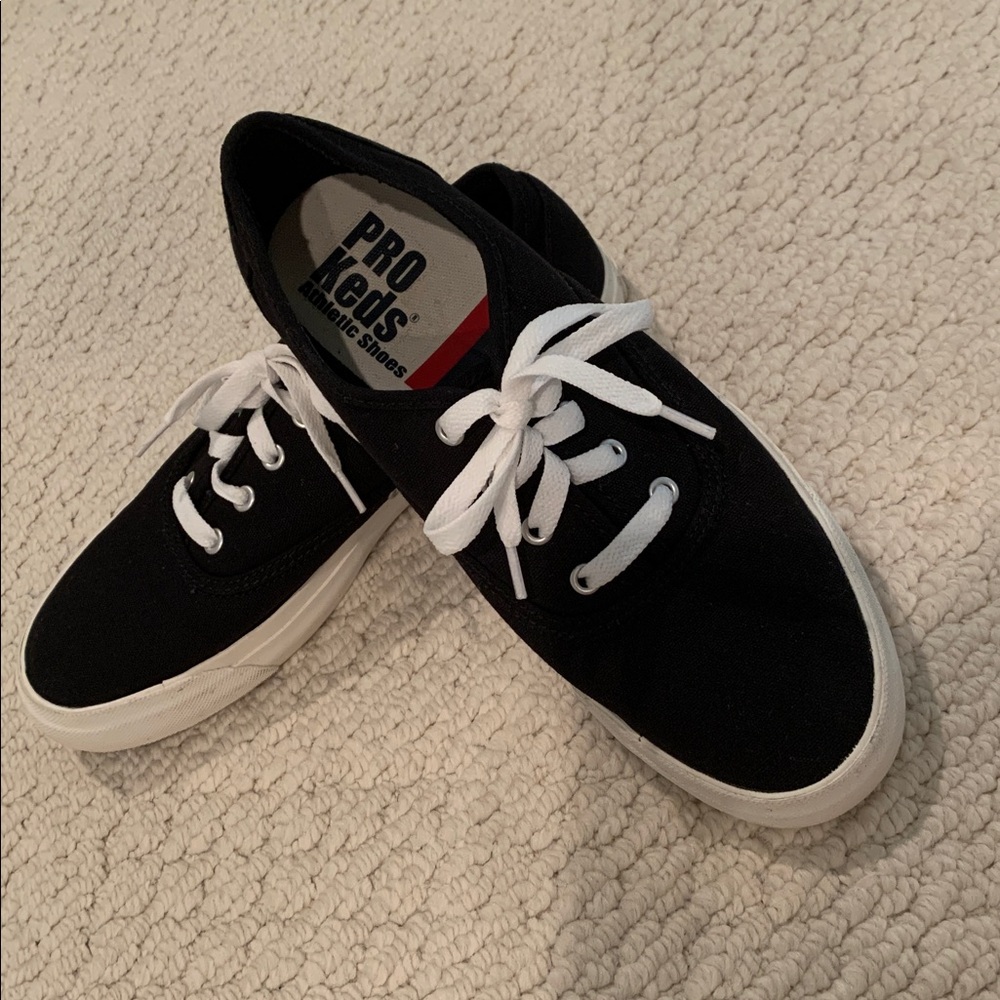 Black Pro Keds. Size 8. Excellent Condition.